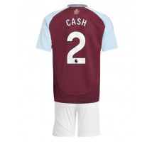 Aston Villa Matty Cash #2 Koszulka Podstawowa dzieci 2024-25 Krótki Rękaw (+ krótkie spodenki)